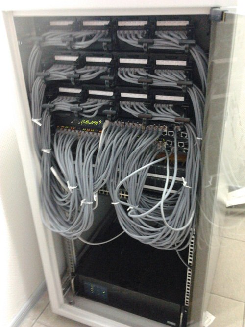 Монтаж СКС в компании МОРИОН, компоненты Molex, коммутатор CISCO Монтаж СКС в компании МОРИОН, компоненты Molex, коммутатор CISCO
