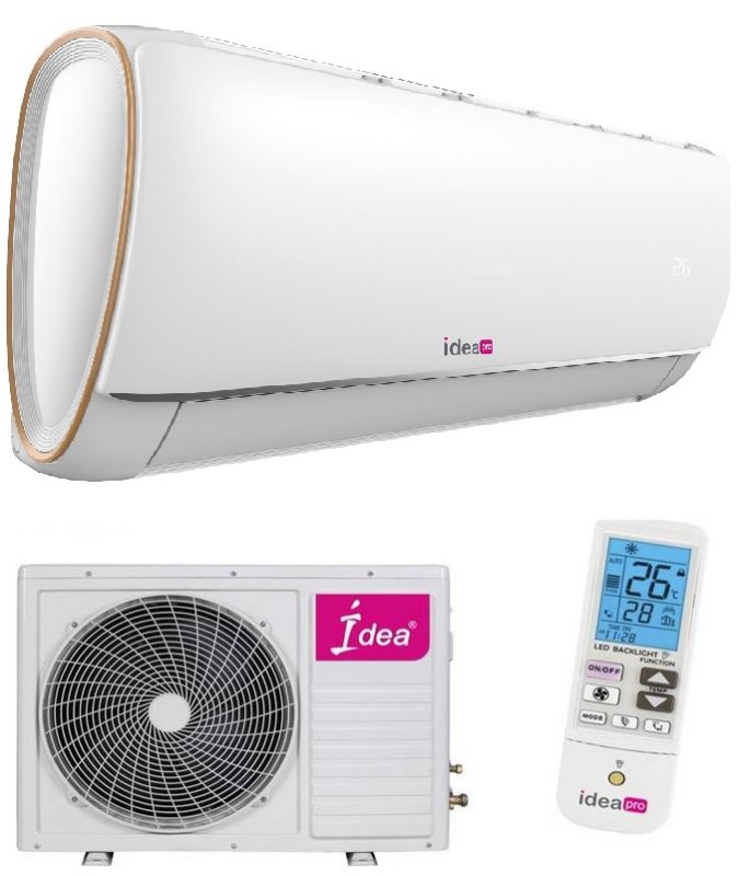 увеличить изображение Кондиционер IDEA PRO Brilliant 2018 no inverter IPA-24HRN1 Купить